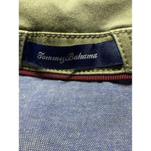 Tommy Bahama Utility Field Jacket Olive Green Mens XL Tropical Lining image 15