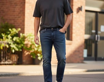 Levis 541 Athletic Taper Herrjeans i Mörktvättad Indigo, 38x32 18181-0220