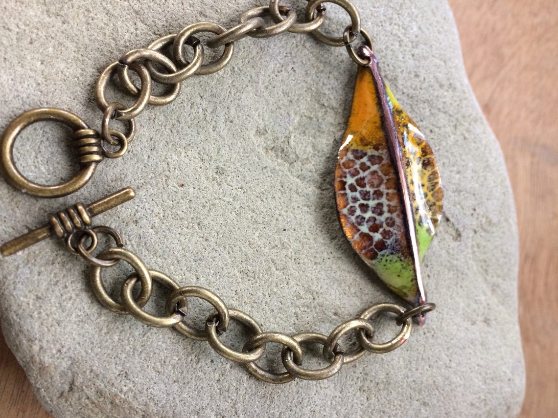 Enamel on Copper/Enamel Jewelry/Enamel Etsy