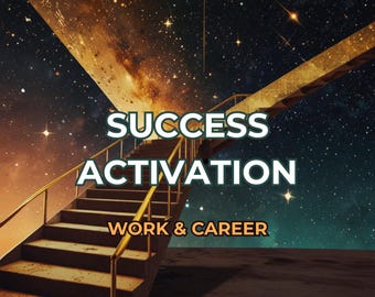Work & Career Success Activation: Charged Digital Artwork + Personal Report