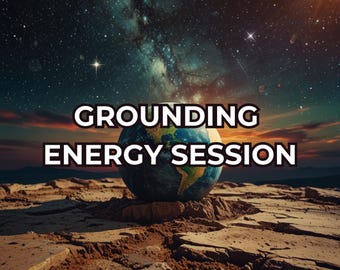 Aardingsenergiesessie, wortelchakrahealing, activering en energiestabilisatie: opgeladen digitaal kunstwerk + persoonlijk rapport