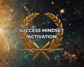 Success Mindset Activation: Charged Digital Artwork + Personal Report