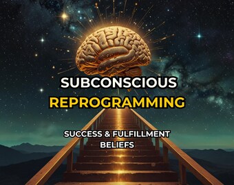 Subconscious Transformation Success & Fulfillment: Charged Digital Artwork + Personal Report