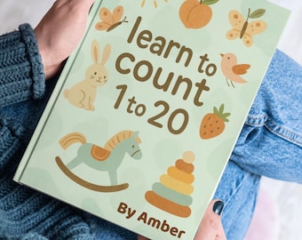 Kids Counting Book 1-20 – Preschool Learning (Digital Download)