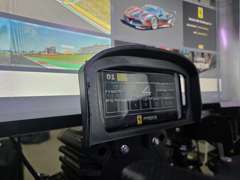Ferrari 296 GT3 Ddu for Fanatec DD - Etsy