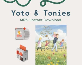 We’re going on a Bear hunt MP3 Story for MYO Yoto Cards (Digital Download)