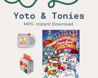 Pups Save Christmas - MP3 Story for MYO Yoto Cards (Digital Download)