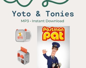 Kolekcja opowieści o listonoszu Patcie – historia w formacie MP3 na karty MYO Yoto (pobranie cyfrowe)