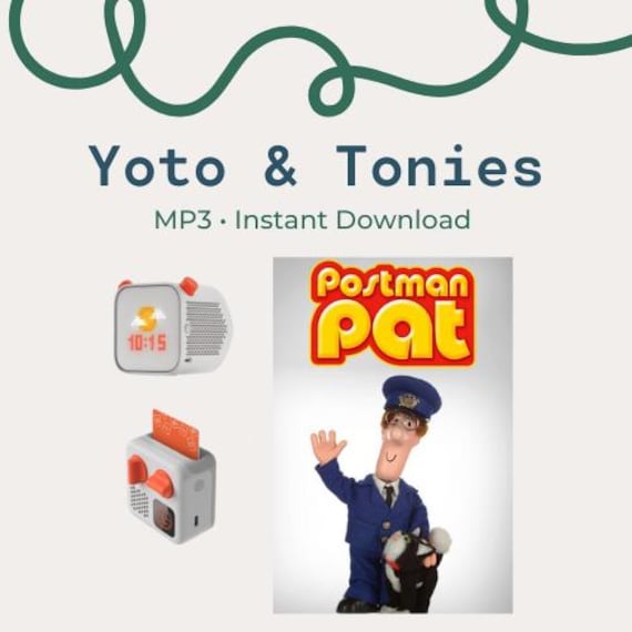 Postman Pat Storytime collection  - MP3 Story for MYO Yoto Cards (Digital Download)