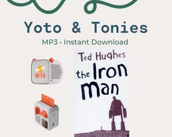 The Iron Man by Ted Hughes MP3 Story for MYO Yoto Cards (Digital Download)