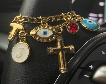 Build Your Own Custom Car Charm, Custom Steering Wheel Chain, Personalized Car Accessories, Unique Car Gift