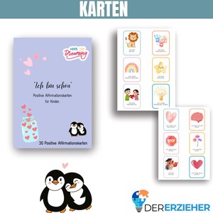 Cartes d'affirmation pour enfants | Responsabiliser positivement les enfants (30 pièces)