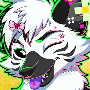 Custom Furry Art Commission, Personalized Anthro Character Portrait, Fursona Commission, Furry PFP, Furry Art, Anthropomorphic Icon