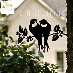 Estaca de jardín, Estaca de metal, Estaca decorativa para jardín, Decoración metálica para jardín, Decoración de jardín exterior, Decoración de jardín, Estaca decorativa para jardín