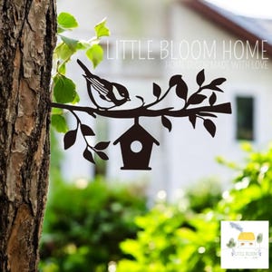 Estaca de jardín, Estaca de metal, Estaca decorativa para jardín, Decoración metálica para jardín, Decoración de jardín exterior, Decoración de jardín, Estaca decorativa para jardín