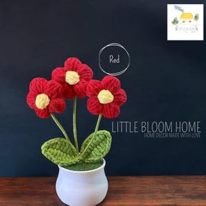 Crochet Flowers, Crochet Bridal Bouquet, Flower Bouquet, Little Crochet Flower, Crochet Flower Bouquet