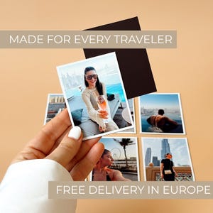 Aimant Photo Voyage Personnalisé Souvenir Flexible Magnétique Cadeau Déco Frigo Pour Capturer Vos Souvenirs Uniques