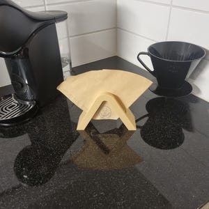 Koffiefilterhouder – minimalistische opberger voor koffiebar – V60 papieren filterstandaard