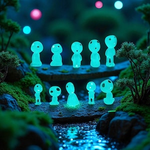 Glow-in-the-Dark Resin Stump: Luminous Garden & Fish Tank Decor