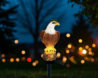 thumbnail image 2 of American Eagle Solar Garden Light,Solar Eagles Stake Light,Resin 2 of 14