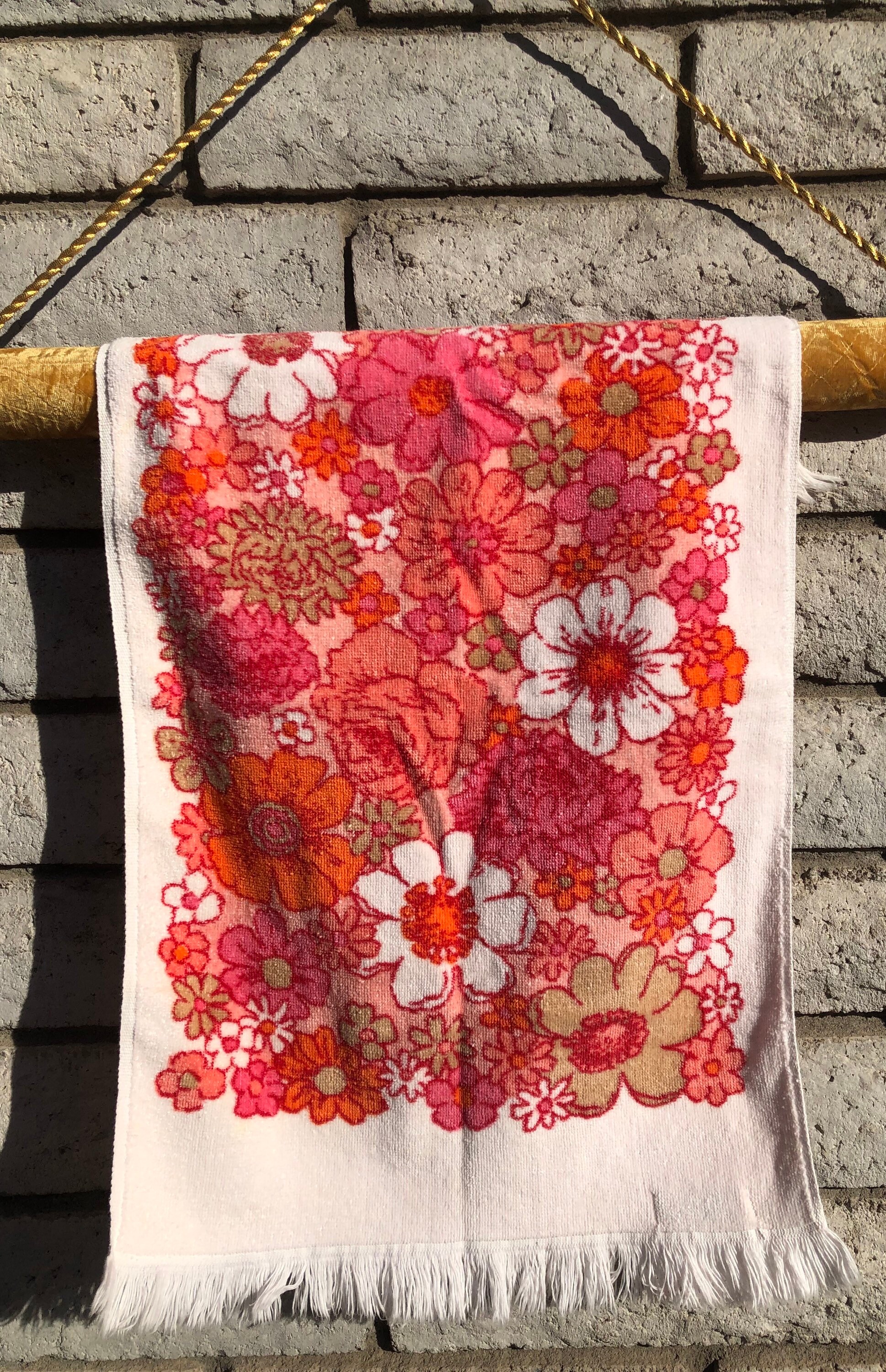 Vintage Hand towels Set of 2 Etsy