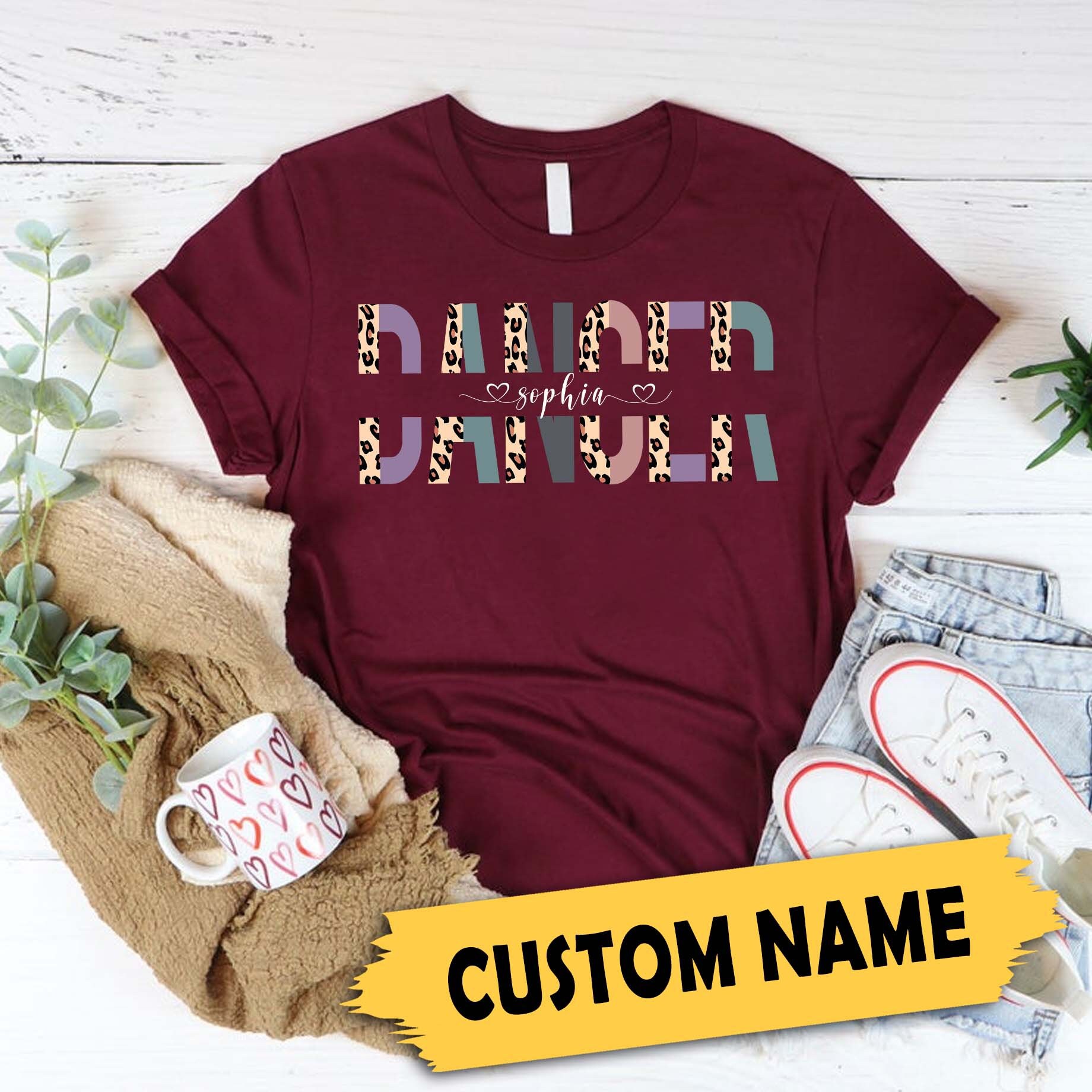 Dancing Shirt Personalized Dance Shirt Dance Shirt Custom Name Shirt