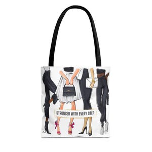 Keepsake Couture Motivational Fashion Illustrated Tote Bag