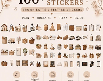 Minimal Planner Stickers