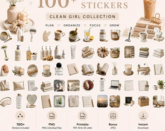 Minimal Planner Stickers