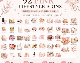 Minimal Planner Stickers