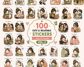 Cute Charactere Stickers