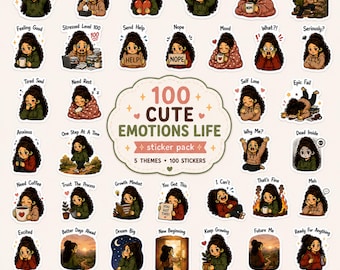 Cute Charactere Stickers