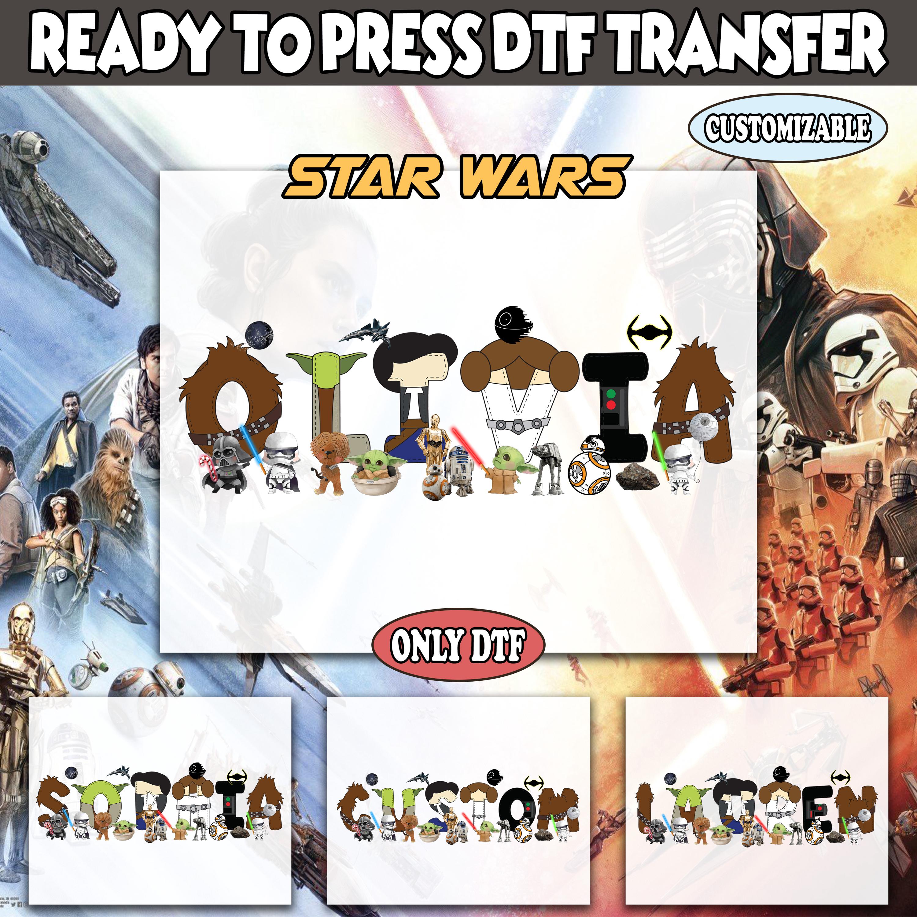 Starwars Iron on Transfer - Etsy