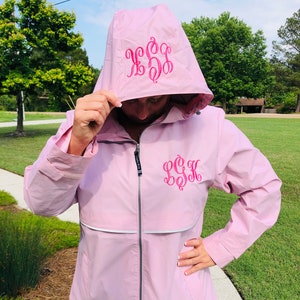 Plus size pink raincoat deals