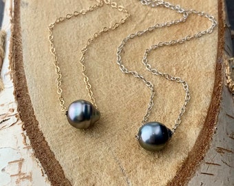 Floating Tahitian Pearl