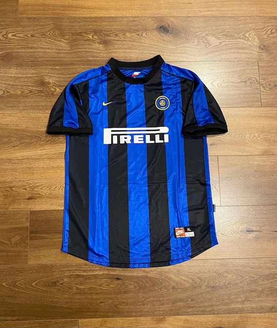 1999/00 Inter Milan Home Shirt Jersey No.10 Baggio Size XL - Etsy