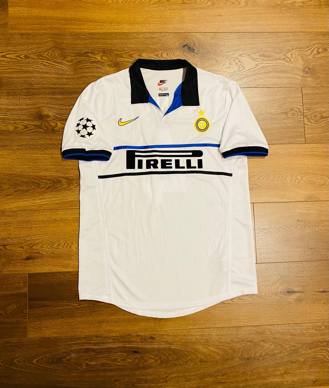 1998/99 Inter Milan Away Shirt Jersey No.4 J. Zanetti Size XL - Etsy