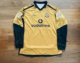 Vintage 2001/02 Manchester United Beckham #7 Jersey, 2XL