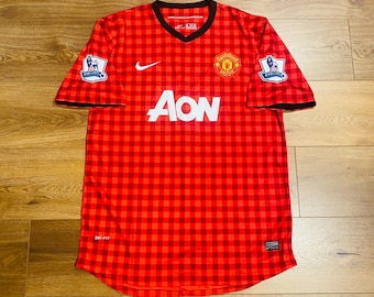 2012/13 Manchester United Home Shirt Jersey No.10 Rooney Size 2XL