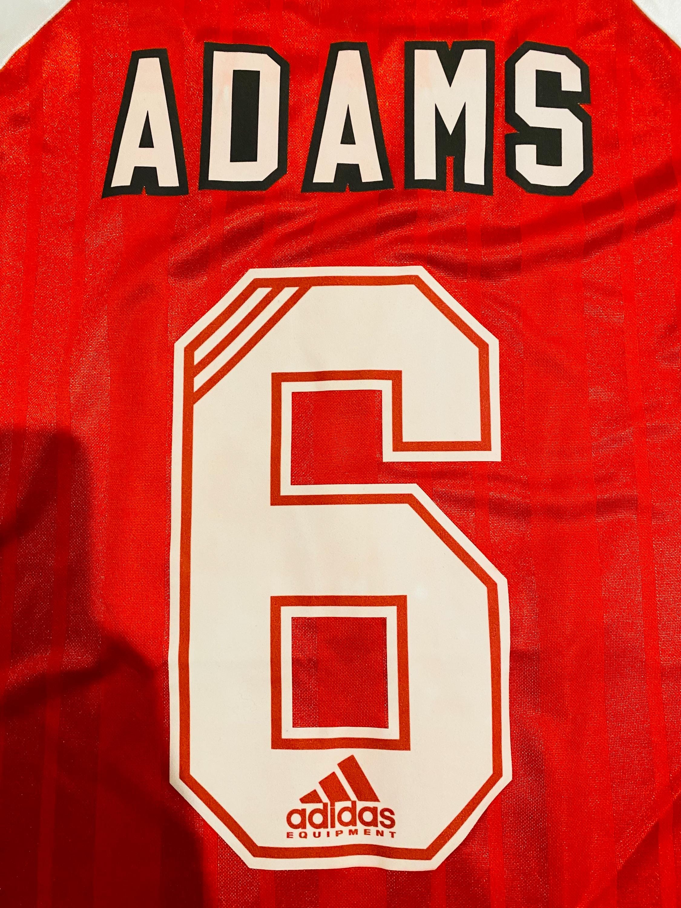 1992/93/94 Arsenal Home Shirt Jersey No.6 Adams Size XL - Etsy