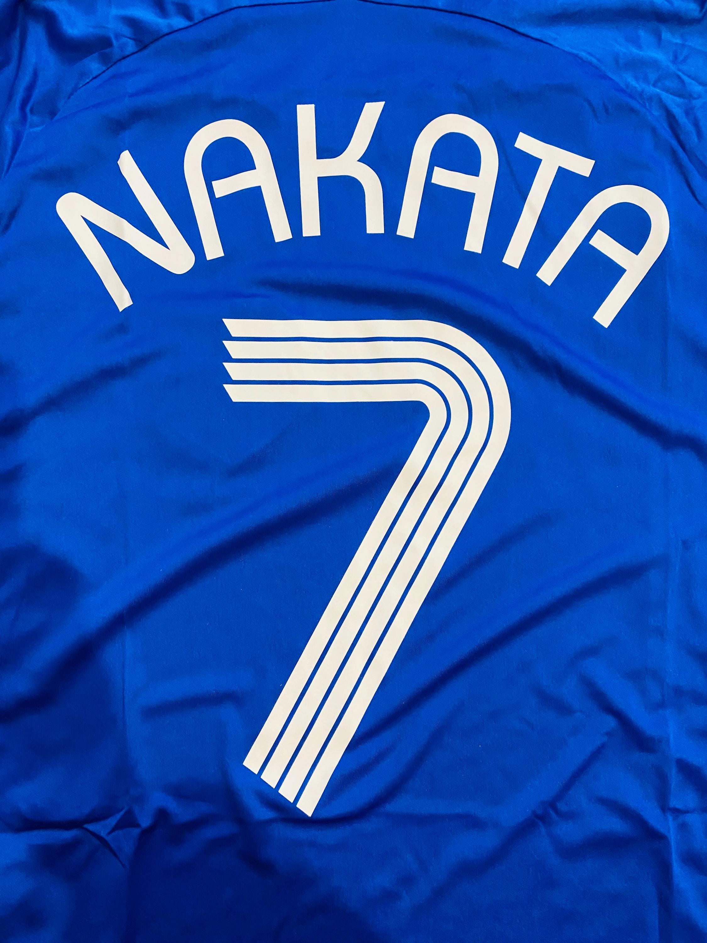 2006 World Cup Japan Home Shirt Jersey No.7 Nakata Size XL - Etsy