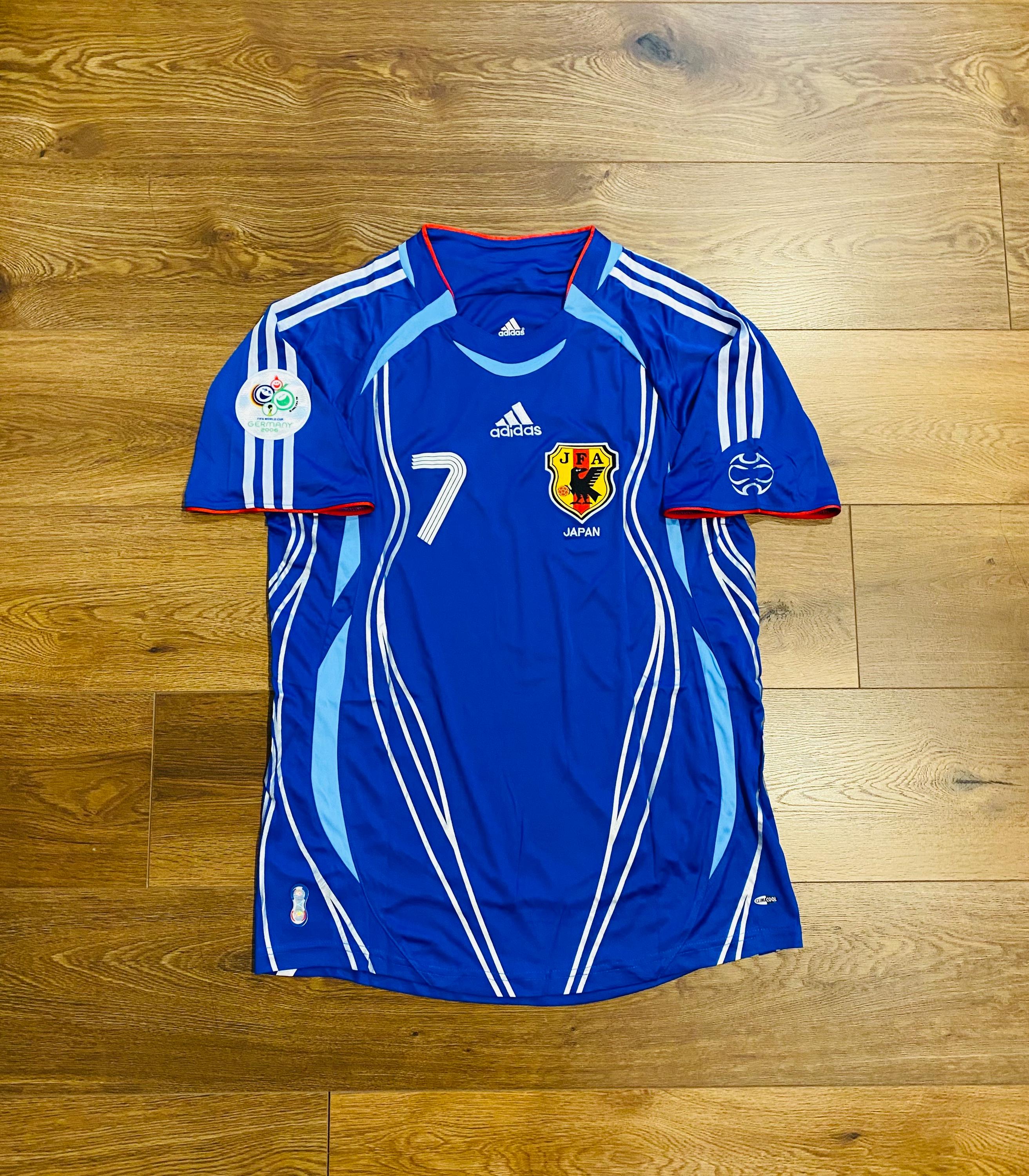 2006 World Cup Japan Home Shirt Jersey No.7 Nakata Size XL - Etsy