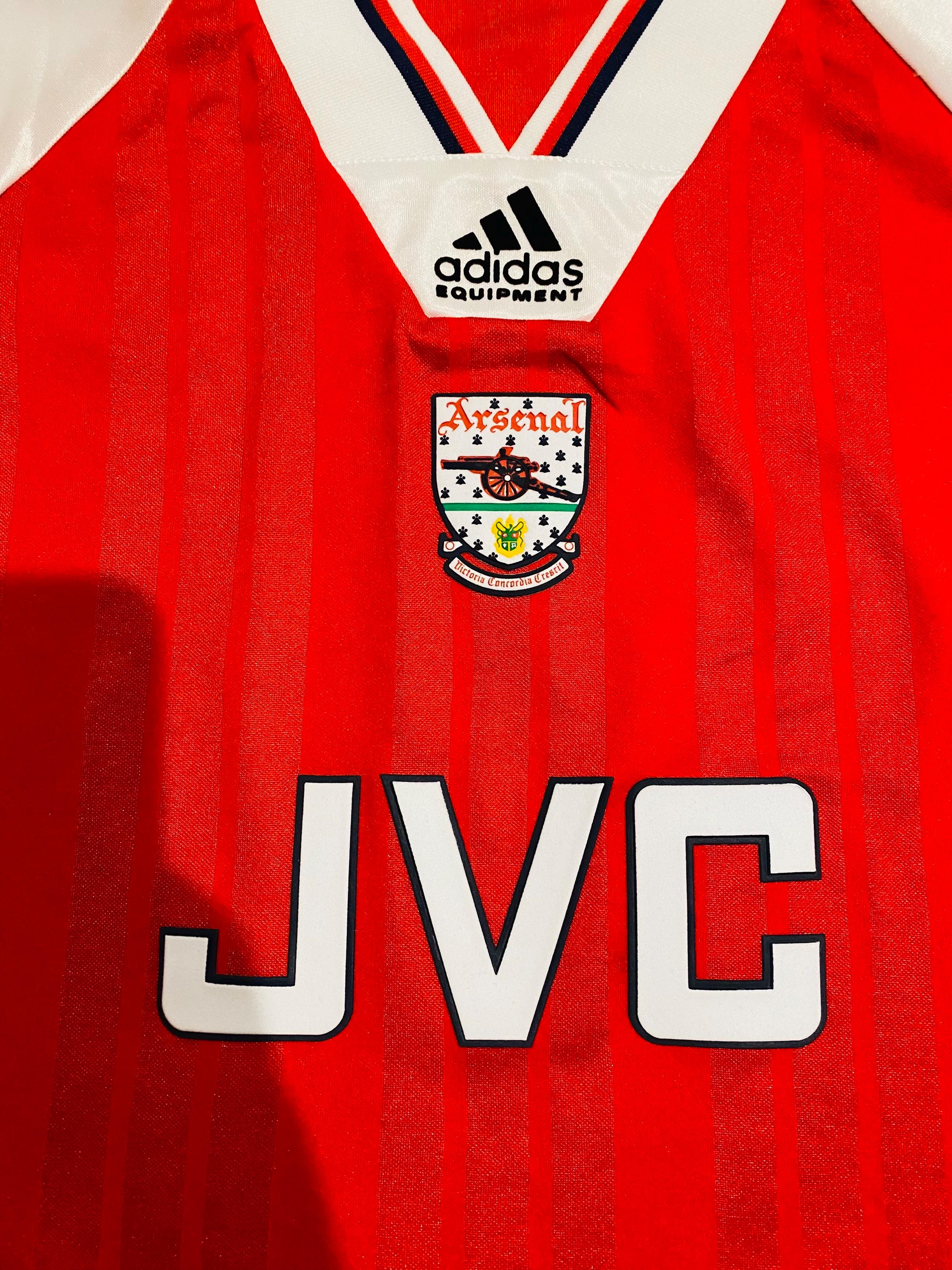 1992/93/94 Arsenal Home Shirt Jersey No.6 Adams Size XL - Etsy