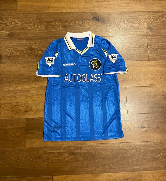 1997/98/99 Chelsea Home Shirt Jersey No.7 Laudrup Size XL - Etsy