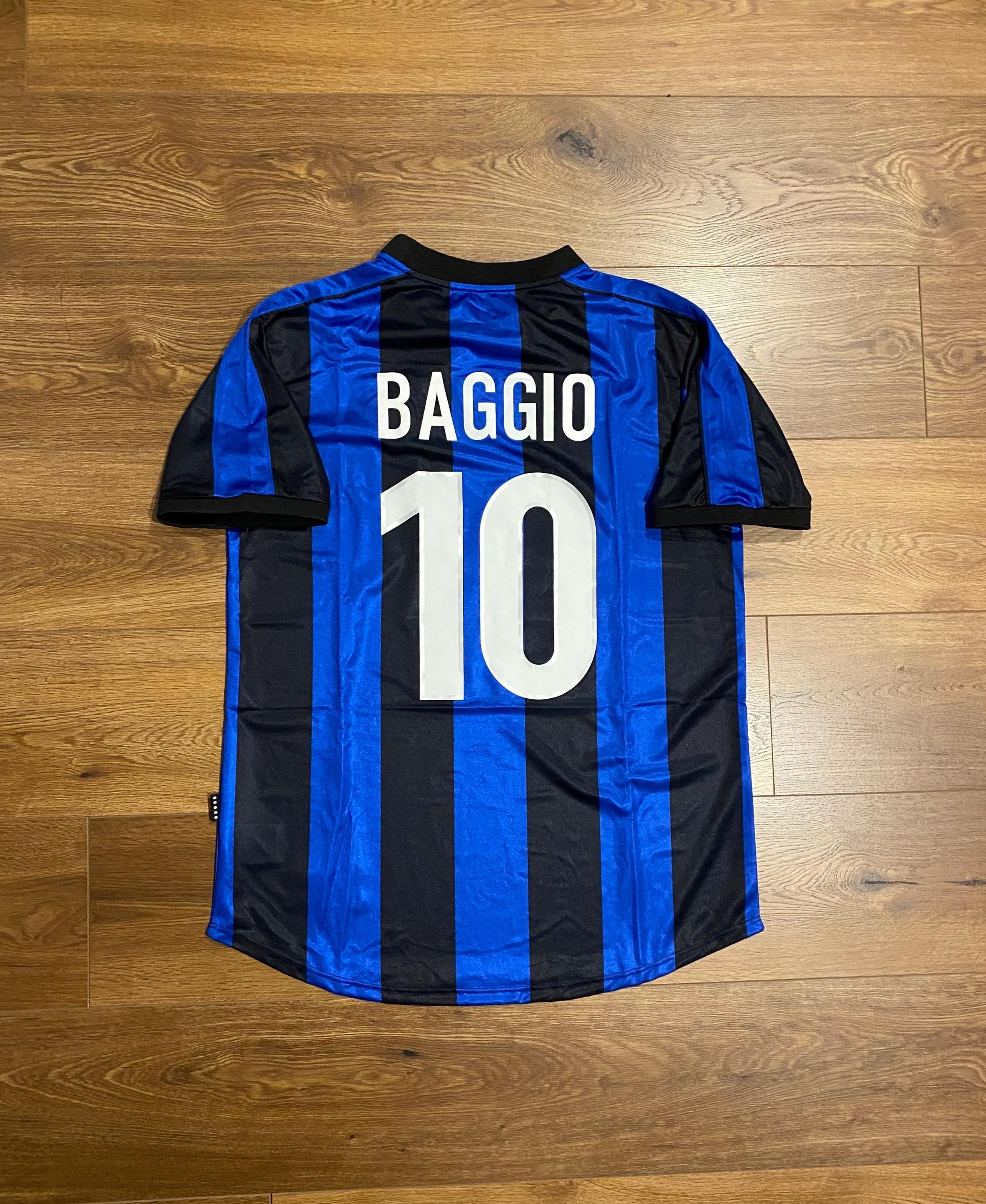 1999/00 Inter Milan Home Shirt Jersey No.10 Baggio Size XL - Etsy