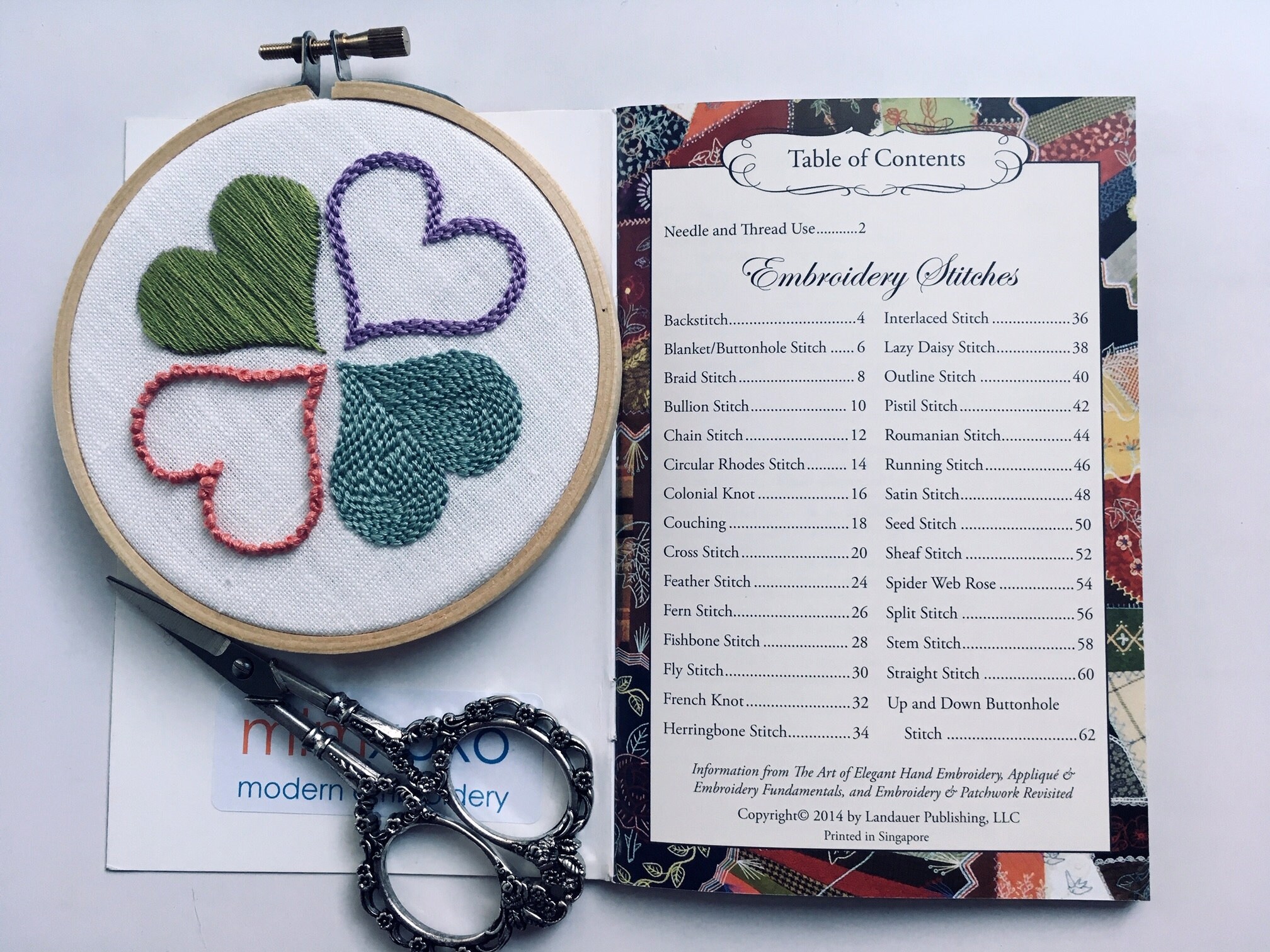 Learn to Embroider. Hand Embroidery Heart Sampler Kit. Etsy