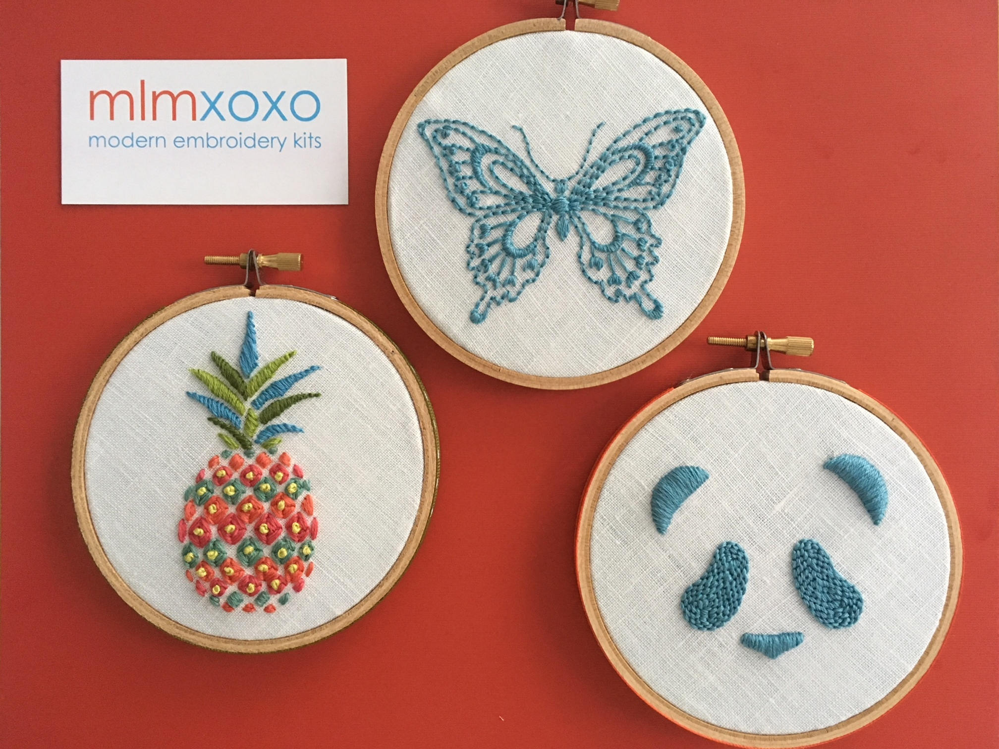 Panda embroidery kit by mlmxoxo modern embroidery kit  etsy Panda embroidery kit by mlmxoxo modern embroidery kit  etsy