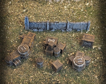 Durak Deep Scatter Terrain Bundle - Kingdom of Durak Deep - 3D Printed Wargaming Terrain (Conquest Creations)