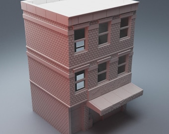 Pizza Restaurant -  Wargaming Terrain, Corvus Games Terrain, MCP, Modern, Urban