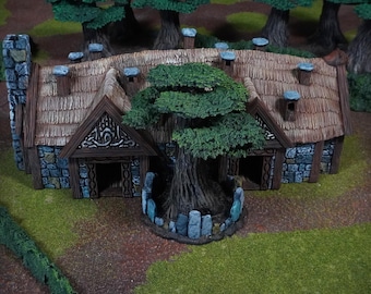 Bear Lord Bear House - Realm of the Bear Lord - 3D Printed Wargaming Terrain (Conquest Creations)